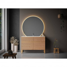 Полукруглое зеркало с подсветкой Миднайт 2 